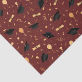 学校エレガント卒業テーマブルゴーニュ  薄葉紙 (詳細)