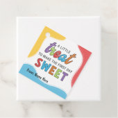 学校カラフルよくはしゃぐの進学初日 フェイバータグ (インサイチュ)