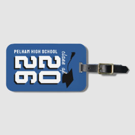 学校カラーカスタマイズ卒業記念品 ラゲッジタグ