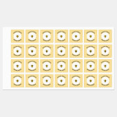 学校キャンプ保育園のビーネームのアイロン ラベル (シート)