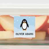 学校キャンプ保育園の防水ペンギンラベル ラベル (貼付)