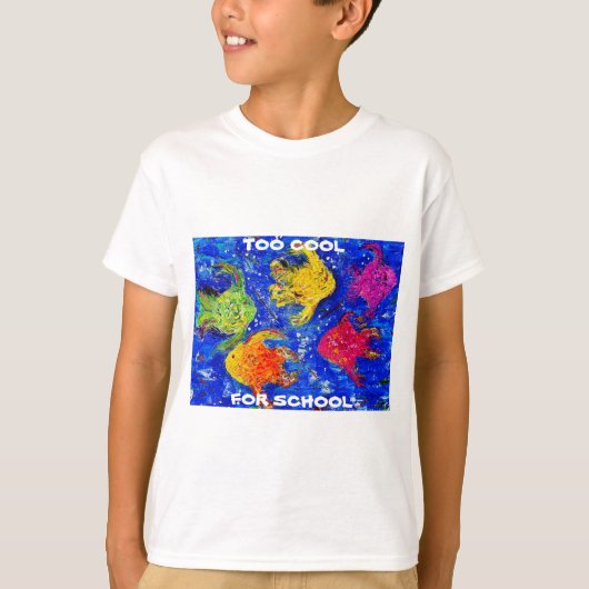 学校クールのTシャツが駄目だ Tシャツ (正面)