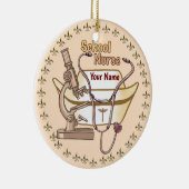 学校クールナースオーナメント セラミックオーナメント (右)