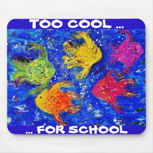 学校クール用マウスパッド マウスパッド (正面)