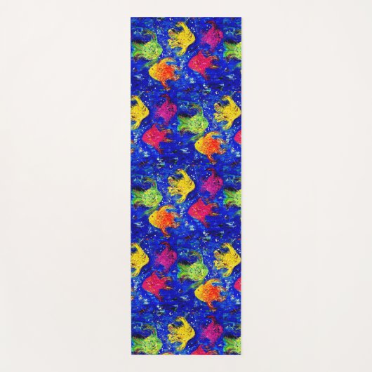 学校クール用ヨガマットの使用 ヨガマット (正面)