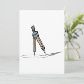 学校コンパス 招待状 (スタンド正面)