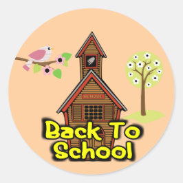 学校シール新学期 ラウンドシール