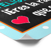 学校スペインのナースポスター ポスター (角)