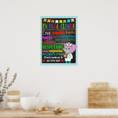 学校スペインのナースポスター ポスター (キッチン)