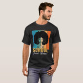 学校ソーシャルワーカーJunsei Melanin African Ameri Tシャツ (正面フル)