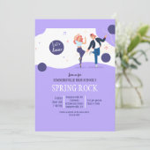 学校ダンス 招待状 (スタンド正面)