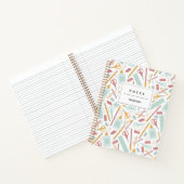 学校ツールパーソナライズされた ノートブック (内部)