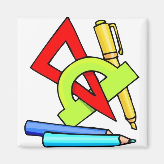 学校ツール マグネット (正面)