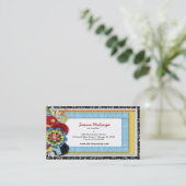 学校テーマ 名刺 (スタンド正面)