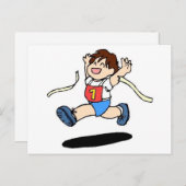 学校トラックチーム ポストカード (正面/裏面)