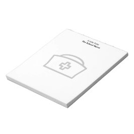 学校ナースとCapメモ帳からのメモ ノートパッド
