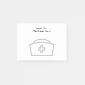 学校ナースのメモとポストイットのメモ ポストイット (正面)