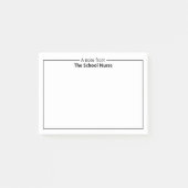 学校ナースのメモ ポストイット (正面)