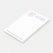 学校ナースカスタムハートのポストイットノート ポストイット (アングル)