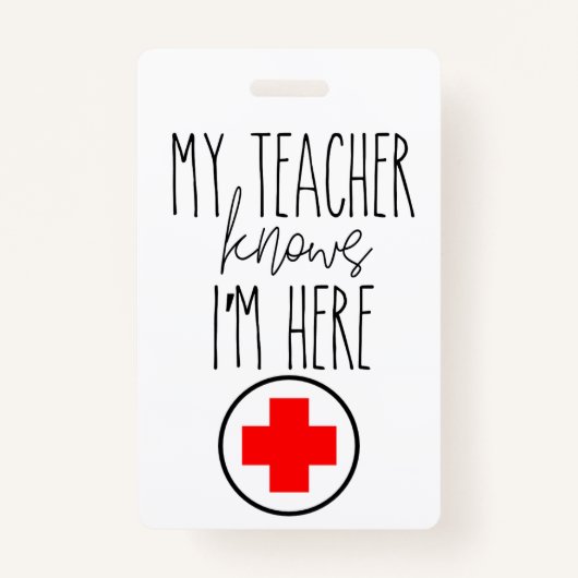 学校ナースホール峠 バッジ (正面)