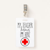 学校ナースホール峠 バッジ (正面クリップ)