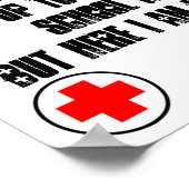 学校ナースポスター ポスター (角)