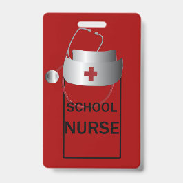 学校ナースルームホールパス バッジ