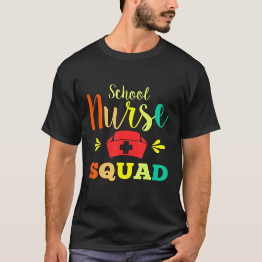学校ナース分隊ナース Tシャツ (正面)