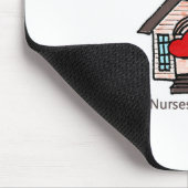 学校ナース口 マウスパッド (コーナー)
