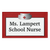 学校ナース名札 名札 (正面)