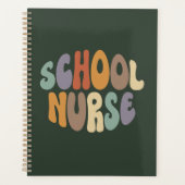 学校ナース誇りを持った職業 プランナー手帳 (正面)