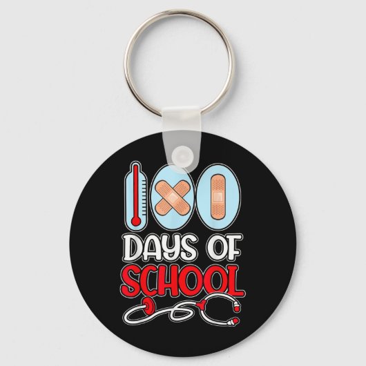 学校ナース100日の学校愛Stethoscope N キーホルダー (正面)