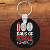 学校ナース100日の学校愛Stethoscope N キーホルダー (正面)