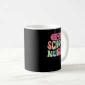 学校ナース コーヒーマグカップ (正面右)