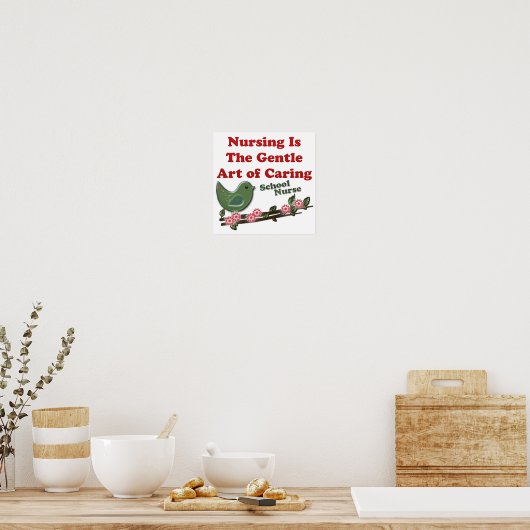 学校ナース ポスター (キッチン)