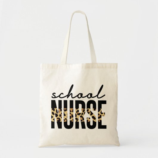 学校ナース |学校ナースRN感謝ギフト トートバッグ (正面)