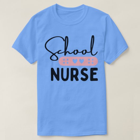 学校ナース Tシャツ (デザイン正面)