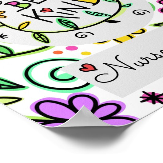 学校ナースBe Kind Office ポスター (角)