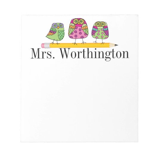 学校ノートパッド ノートパッド (正面)