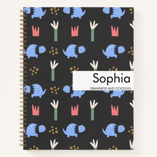 学校ノートブック、パーソナライズされた新学期向けノート ノートブック (正面)