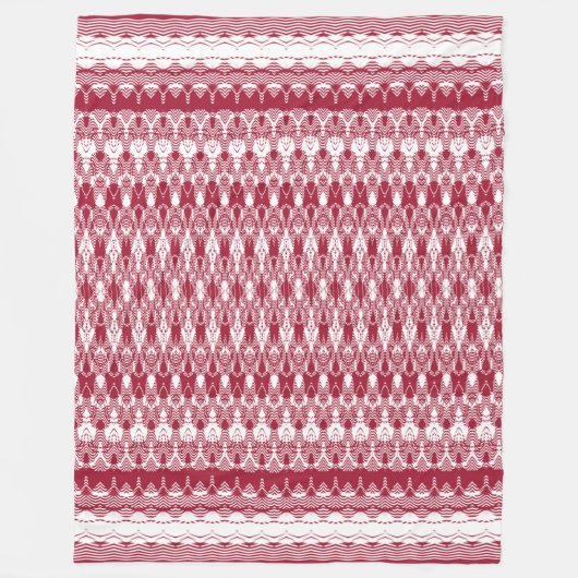 学校ハイプスウォートモア大学 フリースブランケット (正面)