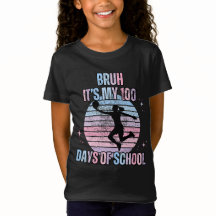 学校バスケットボール愛好家の私の100の日を打つ