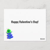 学校バレンタインエイリアン付きJo Images ポストカード (裏面)