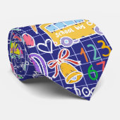 学校パターン ネクタイ (ロール)