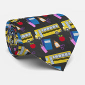 学校パターン ネクタイ (ロール)