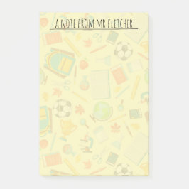 学校パーソナライズされたの供給パターン ポストイット