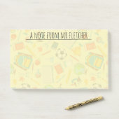 学校パーソナライズされたの供給パターン ポストイット (デスク)