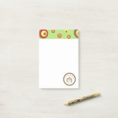 学校パーソナライズされたナース漫画ハリネズミのノート ポストイット (デスク上)