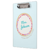 学校パーソナライズされた先生 クリップボード (左)