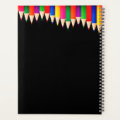 学校パーソナライズされた先生 プランナー手帳 (裏面)